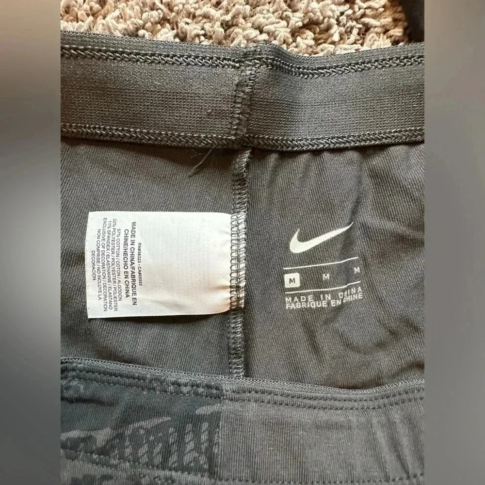Nike Oakland Athletics Black Leggings- medium